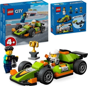 LEGO City 60399 Zielony samochód wyścigowy Prezent