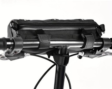 TORBA SAKWA rowerowa WODOODPORNA + pasek na ramię 2l (ZR42)