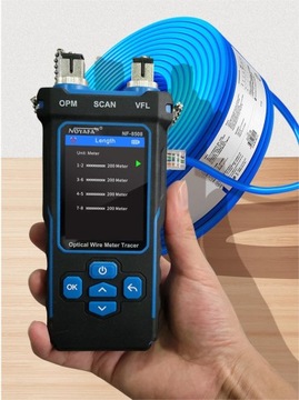 Noyafa NF-8508 LAN POE OPM VFL тестер оптоволокна