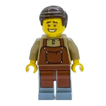 LEGO figurka kowal barista mieszczanin Castle ICON