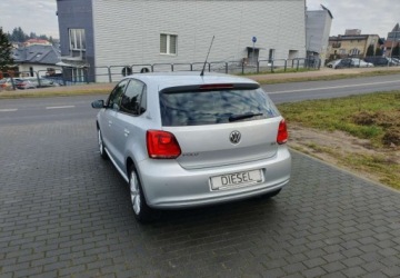 Volkswagen Polo V 2010 Volkswagen Polo 1.6TDi 75KM 5-Drzwi Klima Grzane Fotele Czujniki Parkowania, zdjęcie 3