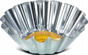 FORMA FOREMKA DO PIECZENIA BABKI BLACHA BABKA 21,5CM STALOWA