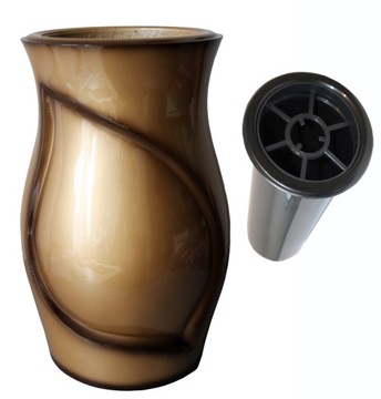 Wazon złoty cieniowany W21n