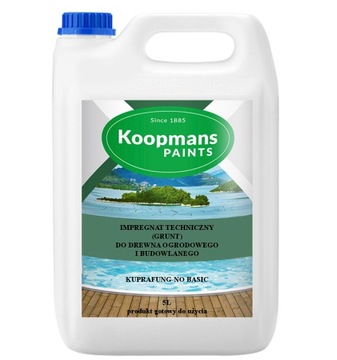 KUPRAFUNG impregnat do drewna 5L GOTOWY bezbarwny