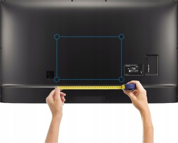 Uchwyt Cabletech do telewizora 37