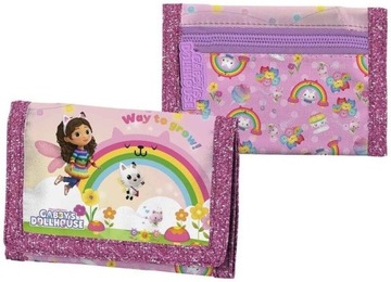 Portfel dziecięcy Portfelik GABBY'S DOLLHOUSE KOCI DOMEK GABI