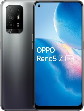 Smartfon Oppo Reno5 Z 5G 8 GB / 128 GB czarny Fluid Black