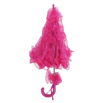 Зонтик из роз и пурпура