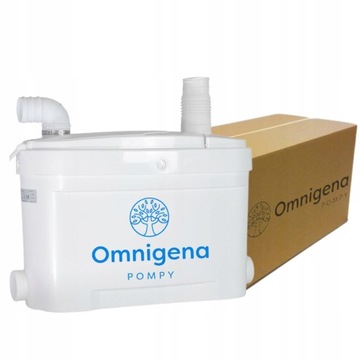 OMNIGENA POMPA WC SANIGENA2 PRZEPOMPOWNIA ŚCIEKÓW ROZDRABNIACZ 85L/MIN