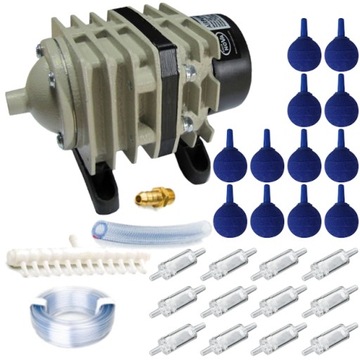 КОМПЛЕКТ ВОЗДУШНОГО НАСОСА ДЛЯ ПРУДА 6600Л/Ч N-ACO-110 AQUA NOVA