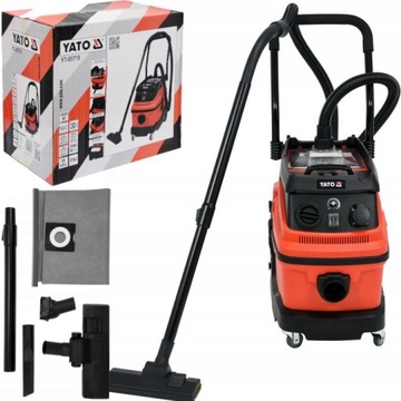 ODKURZACZ PRZEMYSŁOWY Z OTRZĄSACZEM 1600W 30L