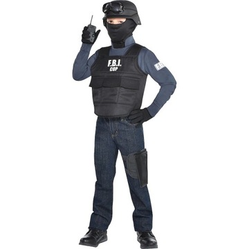 Kostium Agenta FBI Dla Dzieci Na Imprezę