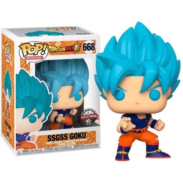 Funko POP DRAGON BALL Super SSGSS Goku Kamehameha