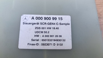 Mercedes E 213 Модуль выхлопа AdBlue 0009009915