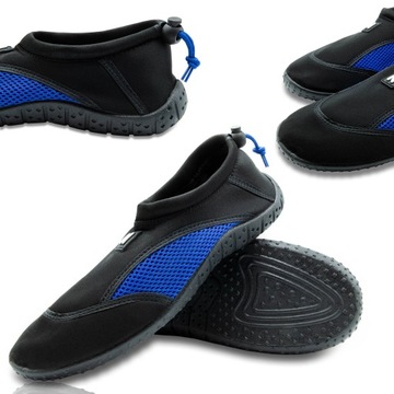 BUTY DO WODY NOLLI PLAŻOWE PŁYWANIA NA JEŻOWCE PLAŻĘ KORALOWCE 40 - 26 cm