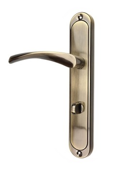 KLAMKA DRZWIOWA ROMA 90 mm WC PATYNA