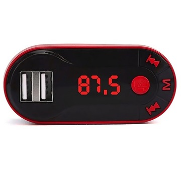 FM-ПЕРЕДАТЧИК BLUETOOTH ЗАРЯДНОЕ УСТРОЙСТВО ДЛЯ MP3 2XUSB SD LCD