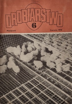 Drobiarstwo 6 1978 PRL