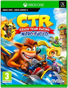 Crash CTR Team Racing Nitro Fueled XOne 4 graczy