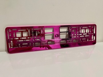 РАМКА ДЛЯ НОМЕРНОГО ЗНАКА ПО СВОЕЙ ИНСТРУКЦИИ