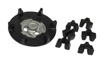 TARCZA KLIMATYZACJI DENSO 5SE09C + GUMKI 6SZT.