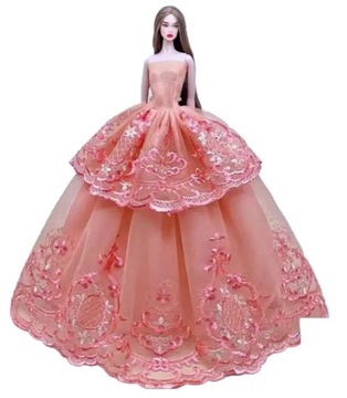 SUKIENKA SUKNIA BALOWA DLA LALKI TYPU BARBIE 30cm