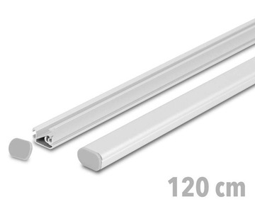 Dwustronne listwy plakatowe Twin 120 cm komplet 2 szt.