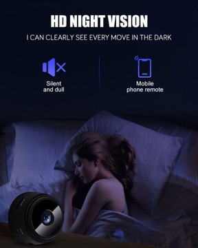 Kamera obserwacyjna A9 mini WiFi HD 1080p
