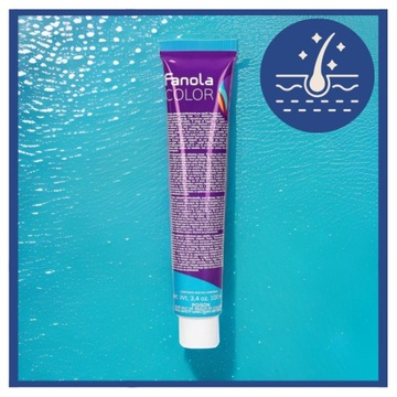 Farba do Włosów FANOLA 10.2F CREMA COLORE Profesjonalna Trwała 100 ML