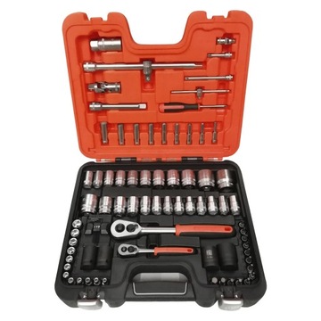 Klucze nasadowe BAHCO S800 77 części 1/4-1/2