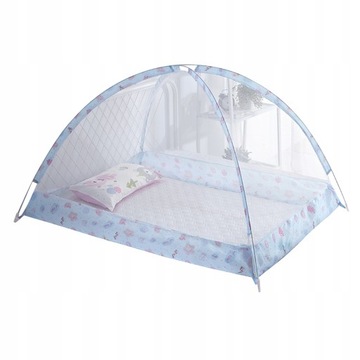 ŁÓŻECZKO TURYSTYCZNE SKŁADANE KOJEC Z MOSKITIERĄ