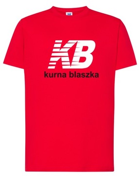 KOSZULKA T-shirt KURNA BLASZKA JAK NEW BALANCE 4XL