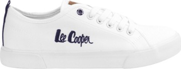 BUTY TRAMPKI SNEAKERSY MIEJSKIE MĘSKIE LEE COOPER BIAŁE LCW-23-31-1821 r 43