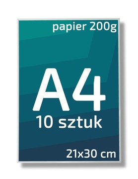 ПОСТЕР ПОСТЕРЫ А4 21х30см БУМАГА 200Г 10 ШТ.