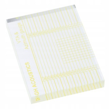 Ramiona gramofonu VTA Wskaźnik azymutu Linijka