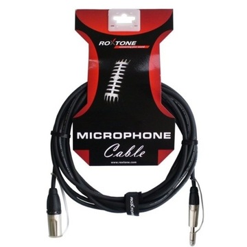 Kabel mikrofonowy DMXJ250L5 WTYK XLR-WTYK JACK 5m