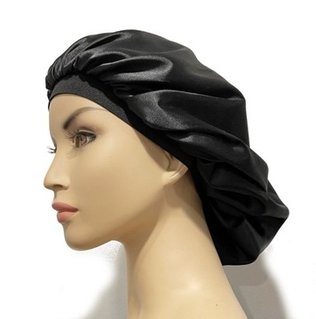 Шапочка из польского атласа, локоны афро-локоны, бесплатно