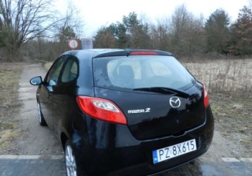 Mazda 2 II 2008 Mazda 2 BEZ RDZY sliczna niezawodna tania ekonomiczna. KLIMA 1wlasciciel, zdjęcie 3