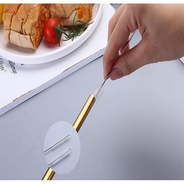 ОЧИСТИТЕЛЬ ДЛЯ ЧИСТКИ ТРУБОК МЕТАЛЛИЧЕСКИХ СОЛОМОК КОФЕМАШИН, ЩЕТКА, 25 ШТ.