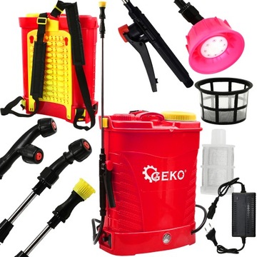 OPRYSKIWACZ AKUMULATOROWY Opryskiwacz Plecakowy Elektryczny Spryskiwacz 16L