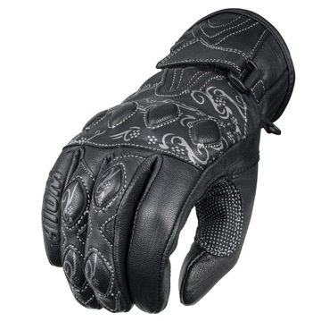 DAMSKIE RĘKAWICZKI MOTOCYKLOWE WOLF FIORI GREY S