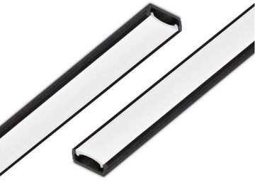 PROFIL CZARNY TAŚMA LED 50 CM TAŚMA DWUSTRONNA ML