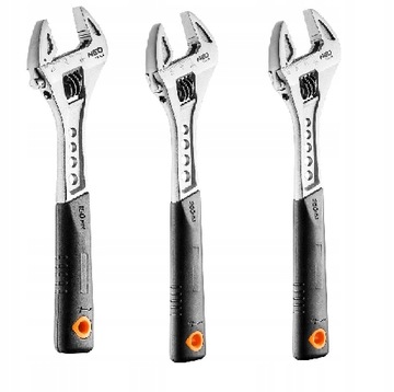 Разводной ключ 150 мм, диапазон 0-24 мм