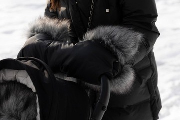 ND33_SILLO-8540 Муфта ЧЕРНАЯ с лисой