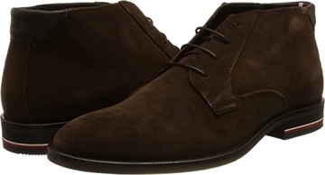 Botki męskie brązowe TOMMY HILFIGER r. 42