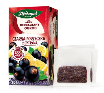HERBAPOL porzeczka z cytryną herbaciany ogród 20T