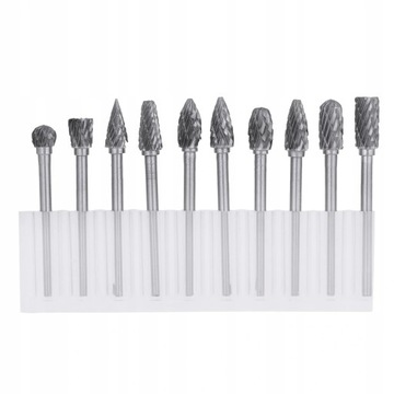 10 SZT 6MM FREZY STAL WOLFRAMU DO MINISZLIFIERKI