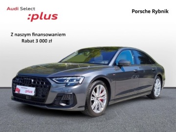 Audi A8 D5 Sedan Facelifting 3.0 50 TDI 286KM 2024 Audi A8 3.0TDI 286KM 4x4 Oś skrętna Webasto Kamera