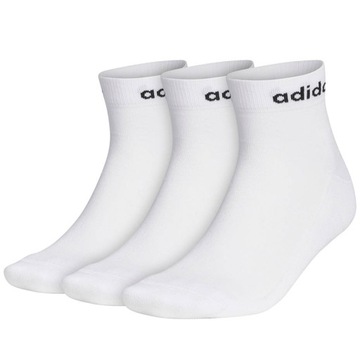 ADIDAS SKARPETY HC ANKLE r.37-39 BIAŁE 3PAK GE1381