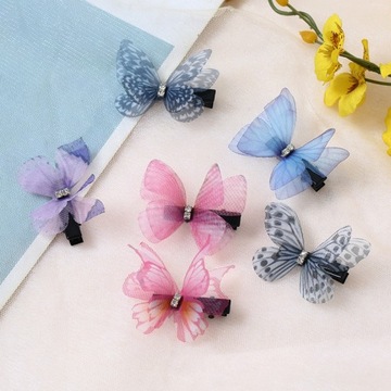 ВОЛОСЫ FAIRY STYLE С МОТИВОМ БАБОЧКИ 18 ШТ.